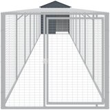  Kavez za kokoši s igralištem antracit 117x813x123 cm čelična | shoptok.hr