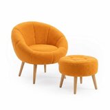Atelier Del Sofa fotelja i tabure lida orange | Eponuda.com