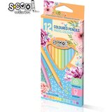 Scool drvene bojice Pastel/ set 1/24 sc1284 Cene