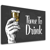 Slike na platnu sa tekstom time to drink (moderne slike sa) Cene