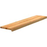  Gazišta stepenice 12 kom svjetlosmeđi 120x25x2 cm masivna hrast | shoptok.hr