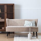 Ixia Bež sofa od šenila 134 cm Glam – | shoptok.hr