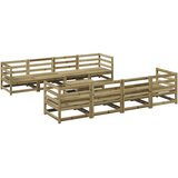  9-dijelni set vrtnih sofa od impregnirane borovine | shoptok.hr