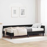  Kotni okvir postelje z matrico Drugo 2 pcs Črna Žamet, (5000123203) | Shoptok.si
