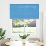  Plisirana zavjesa Plava 115x100 cm Širina tkanine 114,4 cm Poliester | shoptok.hr