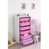 Hanah home višenamenska polica bronz 6N white pink Cene