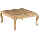 Stolić za kavu 80 x 80 x 40 cm od masivnog drva manga | shoptok.hr