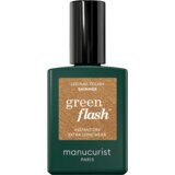 Manucurist Green Flash Gel Nail Polish - Colourful Shades - Shimmer Cene
