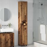  Kupaonski ormar Staro drvo 30,5 x 30 x 195 cm Konstruirano drvo | shoptok.hr