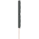  Uzglavlje Tamno siva 200 cm tkanina | shoptok.hr
