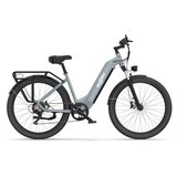 Onesport OT05 27,5" mestno električno kolo, 250 w motor, 36 v, 18,2 ah baterija, 25 km/h aplikacija za podporo pri največji hitrosti - siva, (21341465) Cene