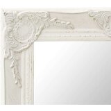 vidaXL Zidno ogledalo u baroknom stilu 50 x 50 cm bijelo | shoptok.hr