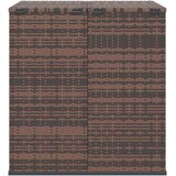  Kutija za vrtne jastuke od PE ratana 100 x 97,5 x 104 cm smeđa | shoptok.hr