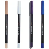 Makeup Revolution Eyelinerji Set mit 4 Supreme Pigment Gel Eyelinern - Nude Ivory/ W