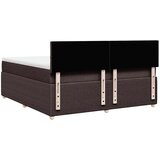  Krevet s oprugama i madracem tamnosmeđi 180x200 cm tkanina | shoptok.hr