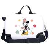 Dečiji kofer za put i vožnju Minnie Happy white