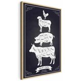  Slika - Kitchen Essential (1 Part) Vertical 80x120 U prirodnom drvenom okviru | shoptok.hr
