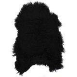  Navlaka za stolicu od islandske ovčje kože crna 70 x 110 cm | Eponuda.com
