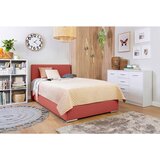 CARRYHOME POSTELJA Z VZMETNICO 120 cm x 200 cm , tekstil rdeča | Shoptok.si