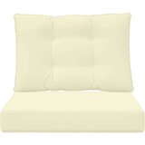  Zunanja blazina za kavč 2 pcs krema Poliester, (5000202419) Slike