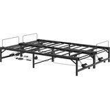  Električni podesivi okvir kreveta Crna 120 x 190 cm Čelik | shoptok.hr
