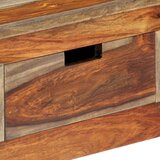 vidaXL Konzolni stol s 3 ladice 120 x 30 x 75 cm masivno drvo šišama | shoptok.hr
