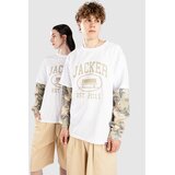 Jacker College Sweat Camo Majica z dolgimi rokavi white | Shoptok.si