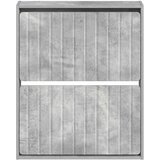  Ormar za cipele na zidu ZWOLLE 71 x 17 x 86 cm Betonska siva - Betonska siva | shoptok.hr