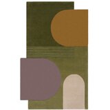 Flair Rugs zeleni vuneni tepih 180x120 cm lozenge - flair rugs Cijene