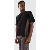 Blue Tomato Boxy Two Tone Ringer T-shirt black / cocoa powder Cene