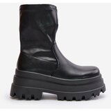 Boto Boots On Massive Platform Black Florinara | ePonuda.com