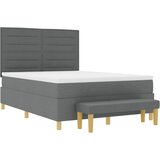 s opruga kutije Tamno siva 200 x 140 cm tkanina | shoptok.hr
