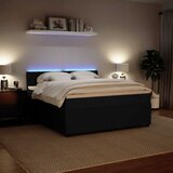  Krevet s oprugama i madracem crni 180x200 cm baršunasti | shoptok.hr