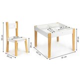 ECO TOYS sto +2 dečije stolice OT143