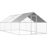 Vanjski kavez za kokoši od pocinčanog čelika 2,75 x 6 x 1,92 m | shoptok.hr