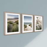 Styler Tiskane slike u setu 3 kom s okvirom 30x40 cm Tranquil – | shoptok.hr