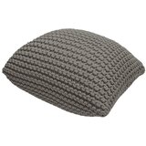 Bonami Essentials Sivi puf/jastuk za sjedenje Knit Cijene