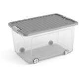 Kis kutija za pohranjivanje (19,5 x 9,5 x 16,5 cm, 50 l, Prozirna) cijene