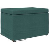  Stolica Tamnozelena 61 x 41 x 40 cm Tkanina i konstruirano drvo - Tamnozelena 60 cm tkanina | shoptok.hr