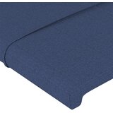  Uzglavlje s ušima plavo 203x16x118/128 cm od tkanine | shoptok.hr