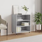 The Living Store Komoda siva sonoma 57x35x70 cm inženirski les - Komoda, (21503220) Cene