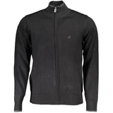 US GRAND POLO MEN'S BLACK CARDIGAN
