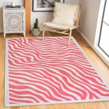 Vitaus Ružičasti periv tepih 80x150 cm Red Zebra – | shoptok.hr