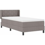  s opruga kutije Sivo-smeđa 190 x 90 cm tkanina | shoptok.hr