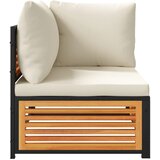  2-dijelni set vrtnih sofa s jastucima masivno bagremovo drvo | Eponuda.ba