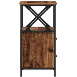  Noćni ormarić staro drvo 34x35,5x70 cm konstruirano drvo | shoptok.hr