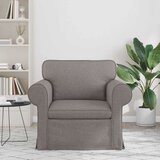 SOFA Sivo-smeđa 215 x 82 x 80 cm Metal | shoptok.hr
