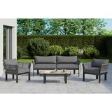 Ambia Garden VRTNI SET tkanina les evkaliptusa masivno jeklo | Shoptok.si