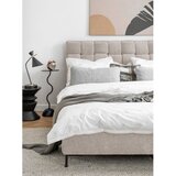 Miuform Bež tapecirani bračni krevet s podnicom 180x200 cm Eve – | shoptok.hr