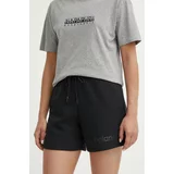 New Balance Kratke hlače ženske, črna barva, WS41550BK